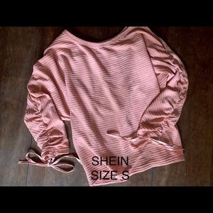 Shein pink sweater